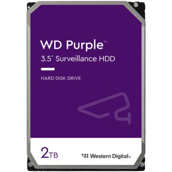Trdi disk 2TB SATA3 WD23PURZ 6Gb/s 256MB Purple - primerno za snemalnike 24/7 delovanje Trdi disk 2TB SATA3 WD23PURZ 6Gb/s 256MB Purple - primerno za snemalnike 24/7 delovanje