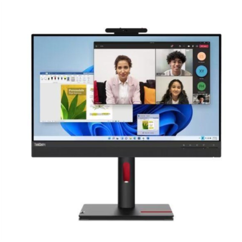 Monitor Lenovo 60,5 cm (23,8) TIO24 G5 1920x1080 60Hz IPS 4ms HDMI DisplayPort USB-C 90W USB3.2 Pivot Kamera Zvočniki 2x3W sRGB99% KVM Lenovo Monitor Lenovo 60,5 cm (23,8) TIO24 G5 1920x1080 60Hz IPS 4ms HDMI DisplayPort USB-C 90W USB3.2 Pivot Kamera Zvočniki 2x3W sRGB99% KVM
