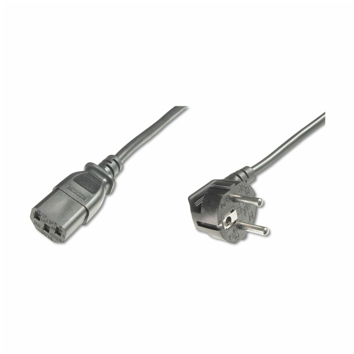KABEL NAPAJALNI 220V 5m Schuko - C13 črn Digitus (AK-440100-050-S) KABEL NAPAJALNI 220V 5m Schuko - C13 črn Digitus (AK-440100-050-S)