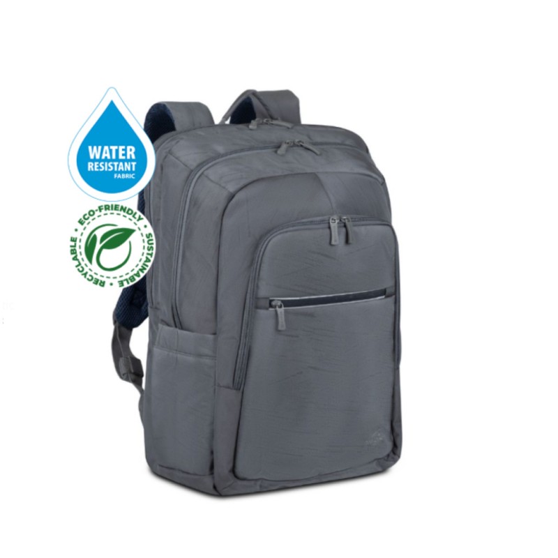 Nahrbtnik za notesnik 43,9 cm (17,3″) RivaCase iz vodoodpornega materiala siv (7596 GREY) RIVACASE Nahrbtnik za notesnik 43,9 cm (17,3″) RivaCase iz vodoodpornega materiala siv (7596 GREY)