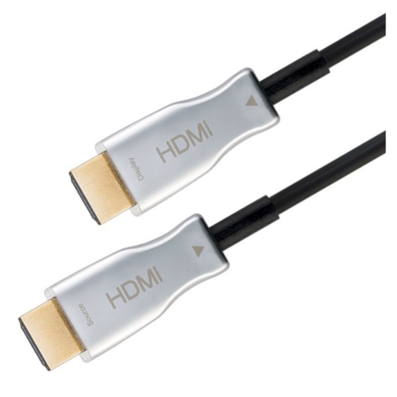 KABEL HDMI/HDMI M/M 20,0m Goobay AOC optični hibridni pozlačeni kontakti V2,1 UHD 8K 48Gb z ethernet (49884)