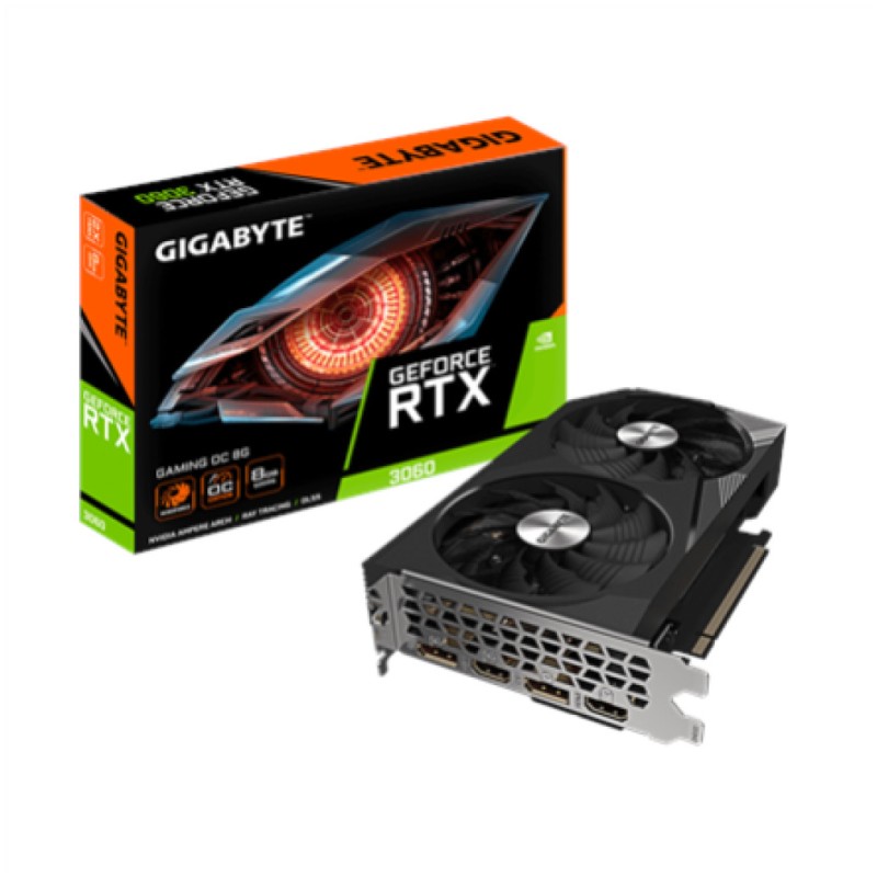 Grafična kartica nVidia RTX3060 GigaByte Gaming OC - 8GB GDDR6 (GV-N3060GAMING OC-8GD 2.0) GIGABYTE Grafična kartica nVidia RTX3060 GigaByte Gaming OC - 8GB GDDR6 (GV-N3060GAMING OC-8GD 2.0)