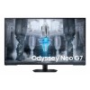 Monitor Samsung 109,2 cm (43,0) S43CG700NU 3840x2160 Gaming Tizen 144Hz VA 1ms 2xHDMI DisplayPort 2xUSB3.0 Zvočniki 2x10W  DCI-P3-95% FreeSync Premium Pro BT WiFi RJ45 HDR600 Odyssey NEO G7