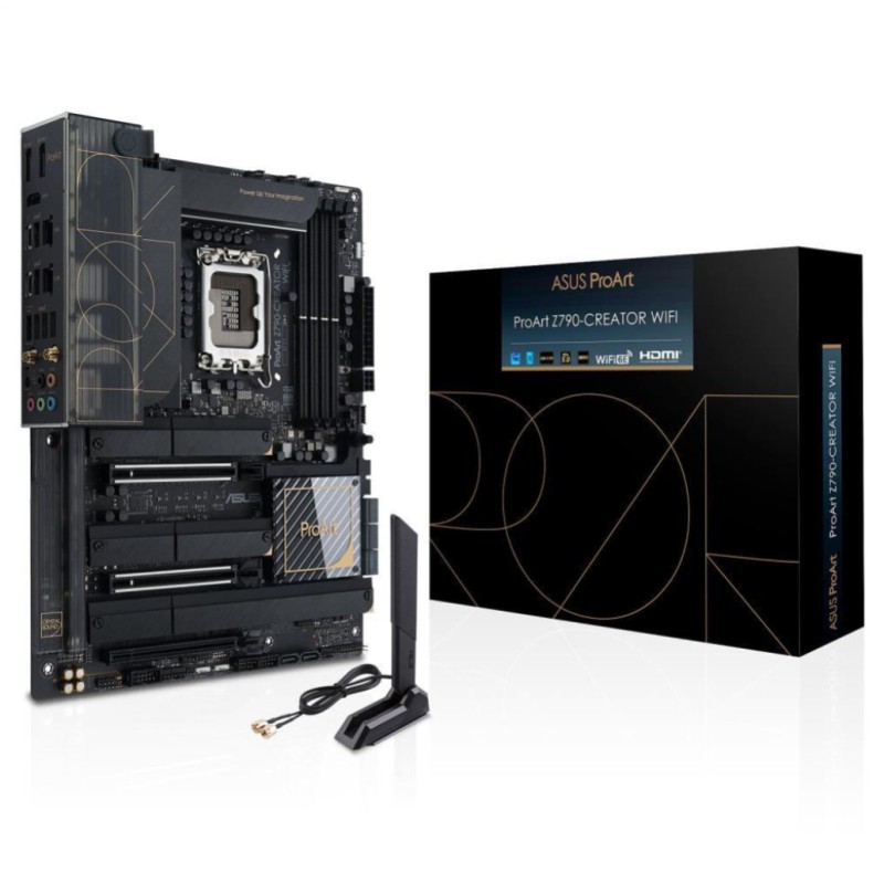 Osnovna plošča 1700 Asus ProArt Z790-CREATOR WIFI ATX 1xHDMI 2.1 2xDisplayPort 1.4 (90MB1DV0-M0EAY0) ASUS Osnovna plošča 1700 Asus ProArt Z790-CREATOR WIFI ATX 1xHDMI 2.1 2xDisplayPort 1.4 (90MB1DV0-M0EAY0)