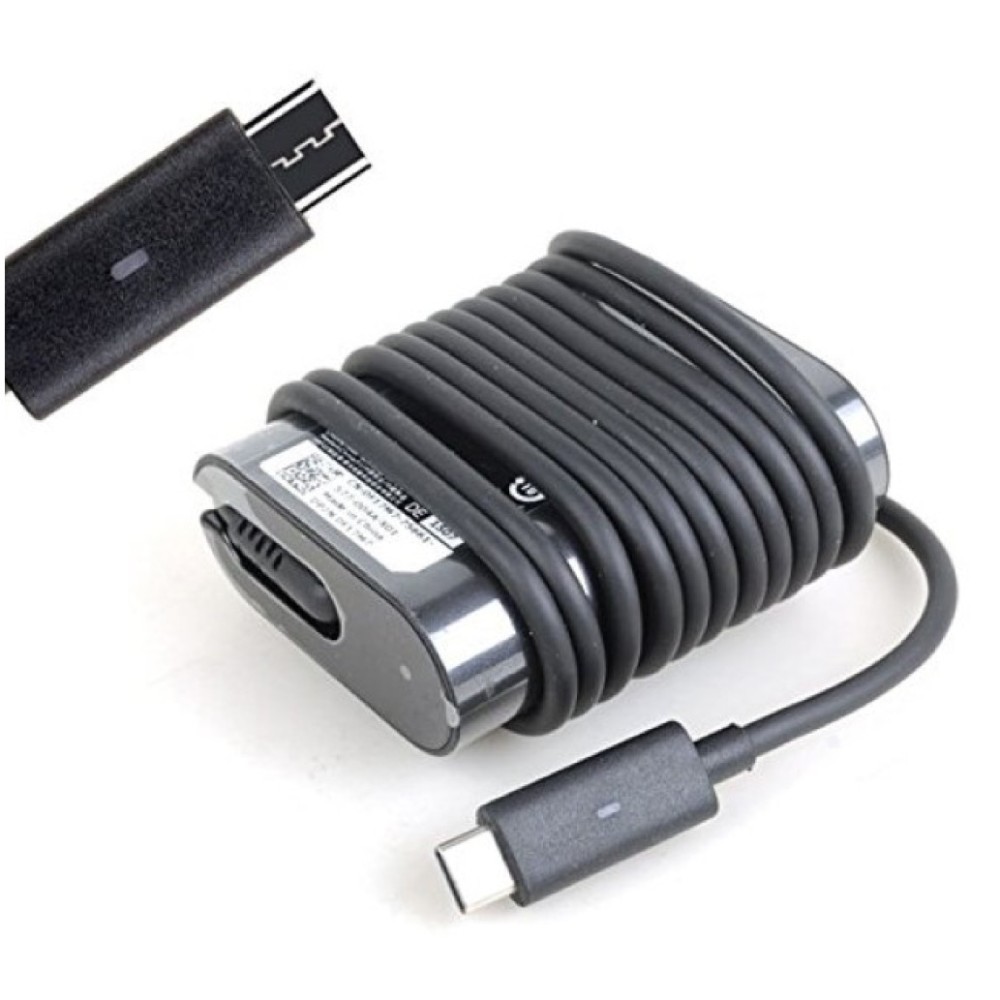 Napajalnik za prenosnik DELL 45W USB-C EUR (492-BBUS) Dell Napajalnik za prenosnik DELL 45W USB-C EUR (492-BBUS)