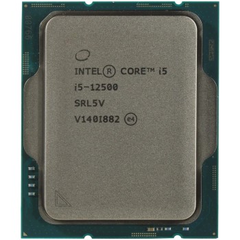 Procesor Intel 1700 Core i5 12500 6C/6T 3.0GHz/4.6GHz tray 65W grafika HD 730 brez hladilnika Procesor Intel 1700 Core i5 12500 6C/6T 3.0GHz/4.6GHz tray 65W grafika HD 730 brez hladilnika