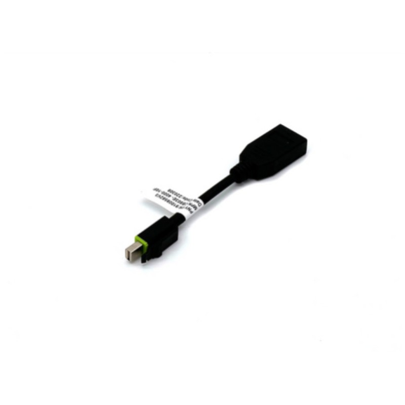 Adapter Mini DisplayPort (m) => DisplayPort (ž) 10cm PNY z zaklepom PNY Adapter Mini DisplayPort (m) => DisplayPort (ž) 10cm PNY z zaklepom