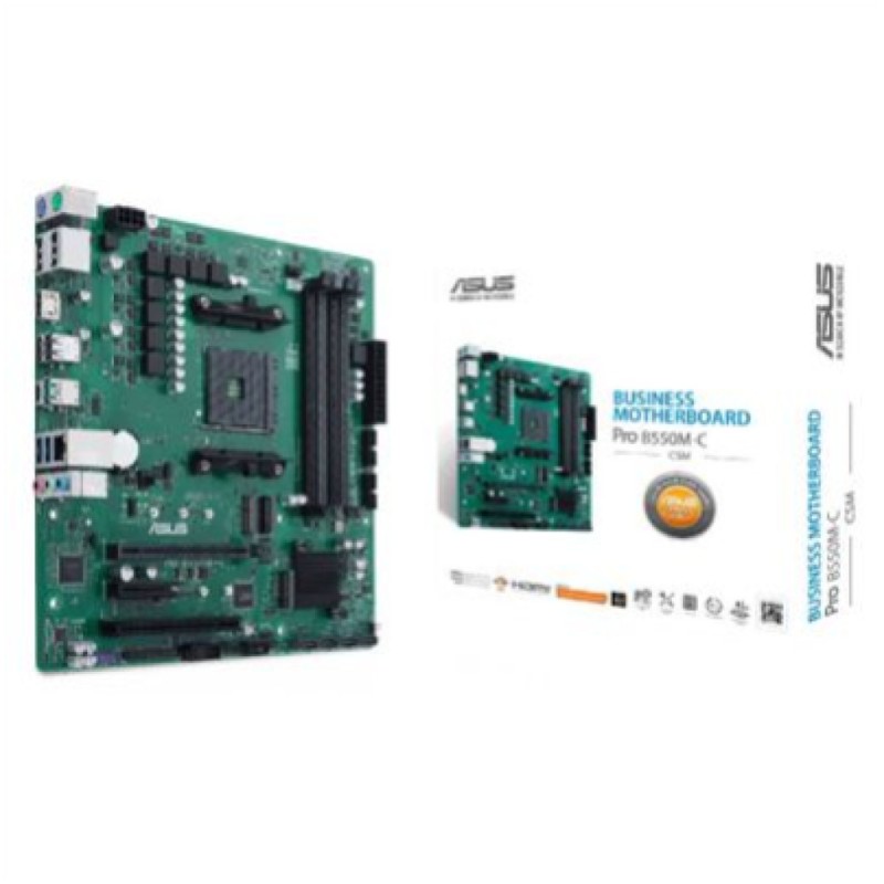 Osnovna plošča AM4 Asus PRO B550M-C/CSM 2xDisplayPort 1xHDMI 1xUSB-C ASUS Osnovna plošča AM4 Asus PRO B550M-C/CSM 2xDisplayPort 1xHDMI 1xUSB-C