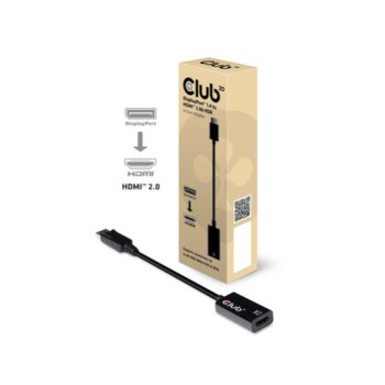 Adapter DisplayPort 1.4 (m) => HDMI (ž) 4K@60Hz (2.0b HDMI) Club 3D CAC-1080 aktivni Adapter DisplayPort 1.4 (m) => HDMI (ž) 4K@60Hz (2.0b HDMI) Club 3D CAC-1080 aktivni