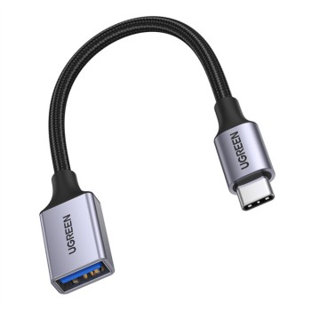 Adapter USB-C => USB 3.0 (ž) kabel 0,15m Ugreen OTG črn US378 (15305) Adapter USB-C => USB 3.0 (ž) kabel 0,15m Ugreen OTG črn US378 (15305)