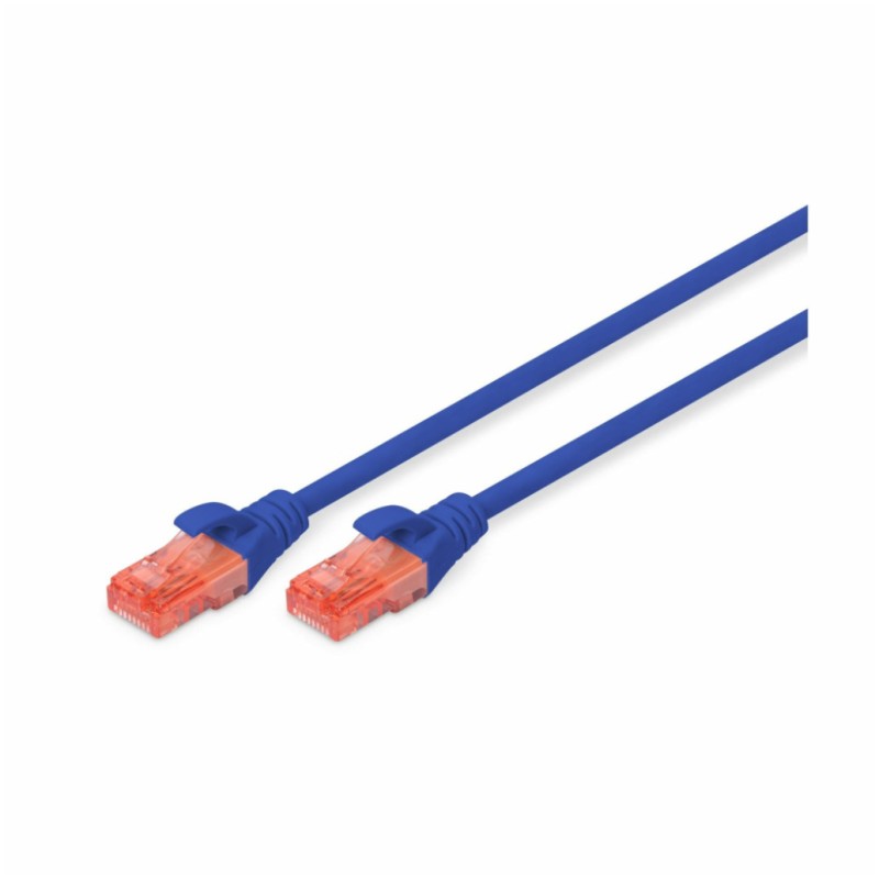 KABEL PATCH UTP Cat 6 1,00m RJ45 1Gbit Digitus - moder (DK-1617-010/B) Digitus KABEL PATCH UTP Cat 6 1,00m RJ45 1Gbit Digitus - moder (DK-1617-010/B)