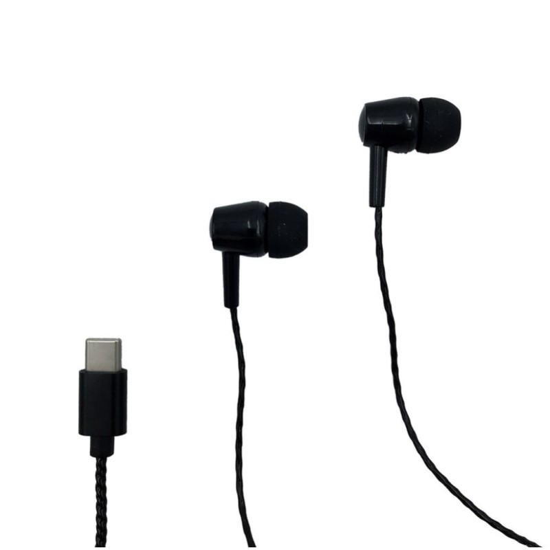 Slušalke žične ušesne Media-Tech MAGICSOUND USB-C črne (MT3600K) Media-Tech Slušalke žične ušesne Media-Tech MAGICSOUND USB-C črne (MT3600K)
