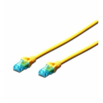 KABEL PATCH UTP Cat 5e  2,00m  RJ45 10/100 Digitus - rumen (DK-1511-020/Y)