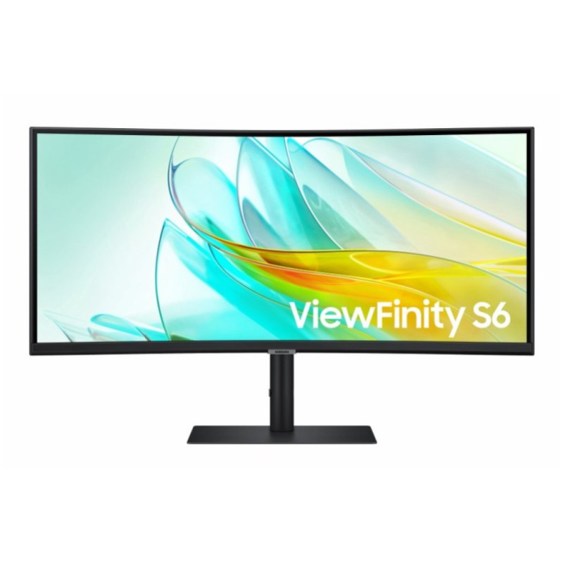 Monitor Samsung 86,4 cm (34,0) S34C652UAU 3440x1440 Curved 100Hz VA 5ms HDMI DisplayPort USB-C 90W 3xUSB3.0 HAS Zvočniki 2x5W  sRGB115% FreeSync RJ45 HDR10 ViewFinity S6 SAMSUNG Monitor Samsung 86,4 cm (34,0) S34C652UAU 3440x1440 Curved 100Hz VA 5ms HDMI DisplayPort USB-C 90W 3xUSB3.0 HAS Zvočniki 2x5W  sRGB115% FreeSync RJ45 HDR10 ViewFinity S6