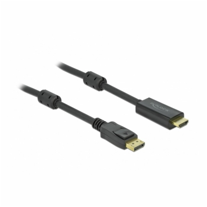 Kabel DisplayPort (m) => HDMI (m) 2,0m Delock 4K@60Hz (85956) Kabel DisplayPort (m) => HDMI (m) 2,0m Delock 4K@60Hz (85956)