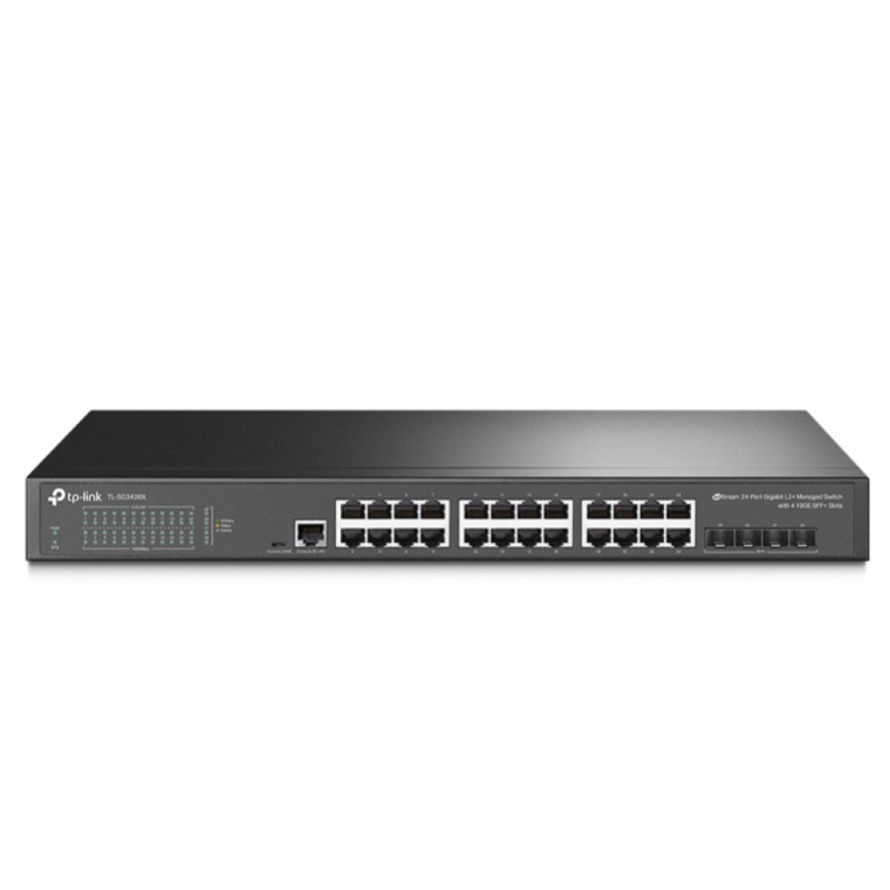 STIKALO 24-PORT + 4x SFP TP-LINK JetStream TL-SG3428X L2+ TP-LINK STIKALO 24-PORT + 4x SFP TP-LINK JetStream TL-SG3428X L2+