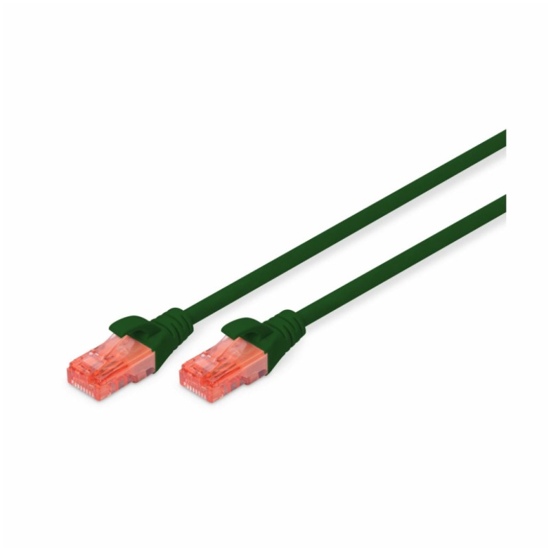 KABEL PATCH UTP Cat 6 10,00m RJ45 1Gbit Digitus - zelen (DK-1617-100/G) Digitus KABEL PATCH UTP Cat 6 10,00m RJ45 1Gbit Digitus - zelen (DK-1617-100/G)
