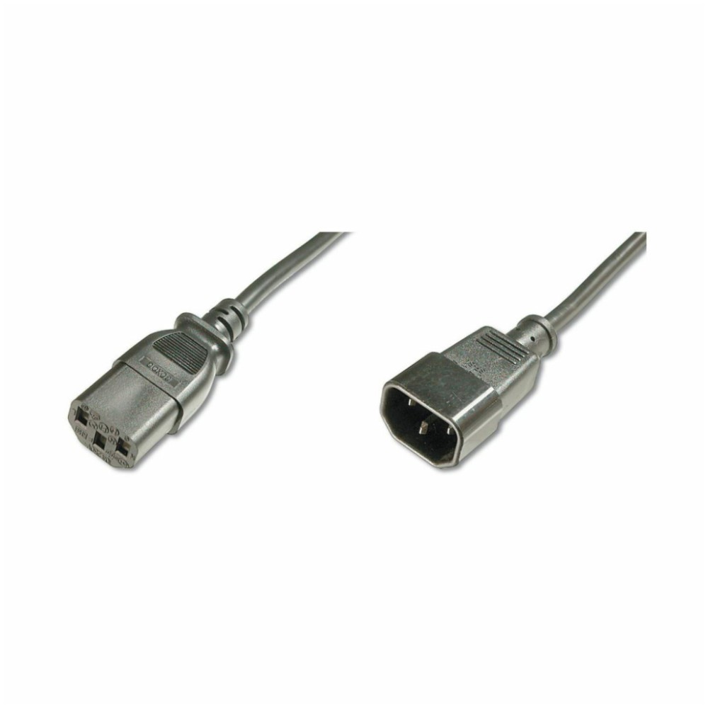 KABEL NAPAJALNI 220V podaljšek C13 - C14 1,80m Digitus (AK-440201-018-S) Digitus KABEL NAPAJALNI 220V podaljšek C13 - C14 1,80m Digitus (AK-440201-018-S)