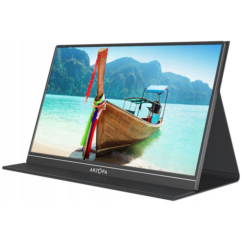 Prenosni monitor Arzopa 39,6 cm (15,6) S1 TABLE 1920x1080 IPS 5ms HDMI-Mini USB-C Zvočniki NTSC45% Arzopa Prenosni monitor Arzopa 39,6 cm (15,6) S1 TABLE 1920x1080 IPS 5ms HDMI-Mini USB-C Zvočniki NTSC45%