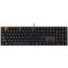 Tipkovnica Cherry KC 200 MX UK | SLO gravura - črna-rjava LED osvetlitev (G80-3950LIBEU-2)