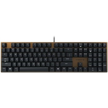 Tipkovnica Cherry KC 200 MX UK | SLO gravura - črna-rjava LED osvetlitev (G80-3950LIBEU-2) Tipkovnica Cherry KC 200 MX UK | SLO gravura - črna-rjava LED osvetlitev (G80-3950LIBEU-2)