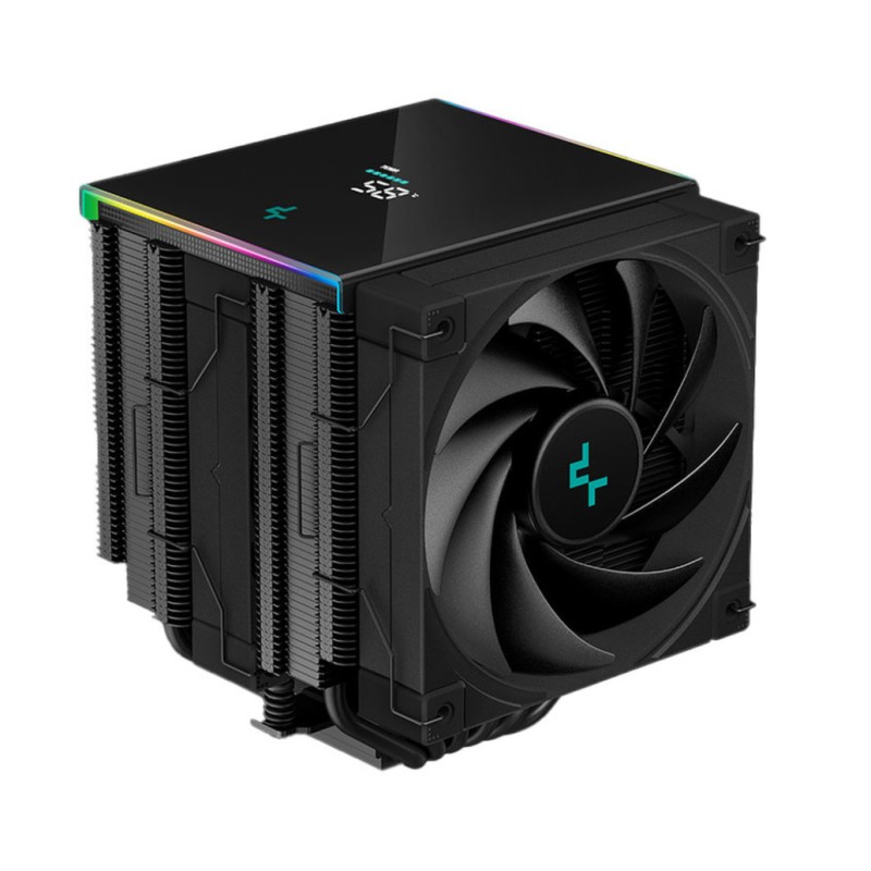 Zračni hladilnik DeepCool AK620 Digital - 28 dB 162mm RGB črna (R-AK620-BKADMN-G) Deepcool Zračni hladilnik DeepCool AK620 Digital - 28 dB 162mm RGB črna (R-AK620-BKADMN-G)