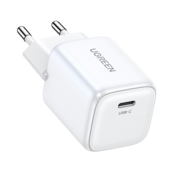Hišni polnilec 100-240V => 1x USB-C 20W GaN II PD 3.0 Nexode Ugreen CD318 bel (15324) Hišni polnilec 100-240V => 1x USB-C 20W GaN II PD 3.0 Nexode Ugreen CD318 bel (15324)