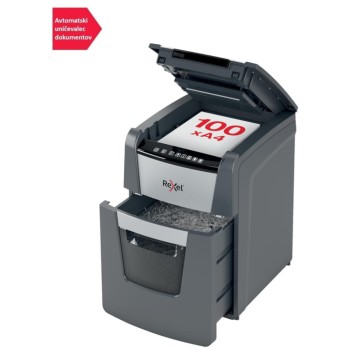 Uničevalec dokumentov Rexel 2020100XEU do 8 listov 34L 240mm avtomatsko uničevanje do 100 listov