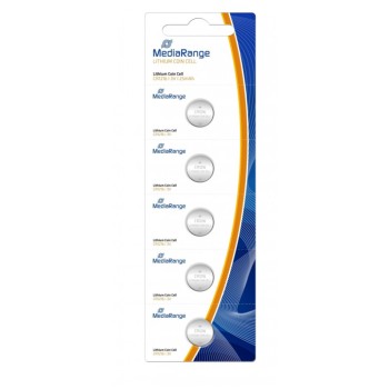 Baterijski vložek MediaRange CR1216 3V 5 kos Alkalne (111589) Baterijski vložek MediaRange CR1216 3V 5 kos Alkalne (111589)