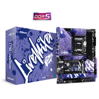 Osnovna plošča 1700 Asrock Z790 LiveMixer ATX 1xHDMI 2.1 1x eDP 1xDisplayPort 1.4 Osnovna plošča 1700 Asrock Z790 LiveMixer ATX 1xHDMI 2.1 1x eDP 1xDisplayPort 1.4