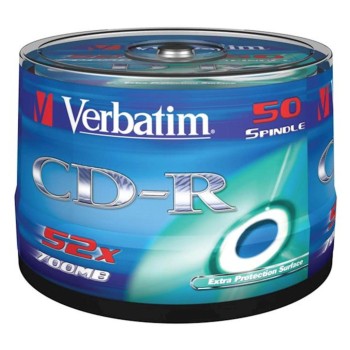 MEDIJ CD-R 700MB 52x Verbatim 50cake 43351 MEDIJ CD-R 700MB 52x Verbatim 50cake 43351