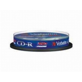 MEDIJ CD-R 700MB 52x Verbatim 10cake 43437 MEDIJ CD-R 700MB 52x Verbatim 10cake 43437