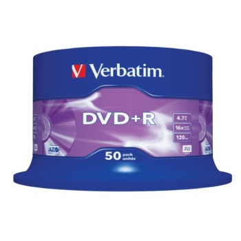 MEDIJ 4,7 DVD+R Verbatim 16x 50cake 43550 MEDIJ 4,7 DVD+R Verbatim 16x 50cake 43550