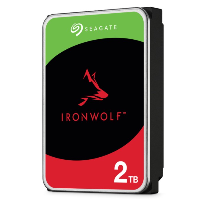 Trdi disk 2TB SATA3 Seagate IronWolf 6Gb/s 64MB 5400 - primerno za NAS