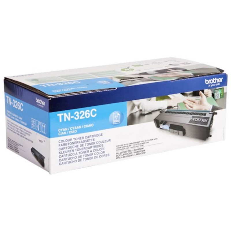 TONER Brother CYAN ZA MFC-L8850CD za 3.500 strani (TN326C) Brother TONER Brother CYAN ZA MFC-L8850CD za 3.500 strani (TN326C)