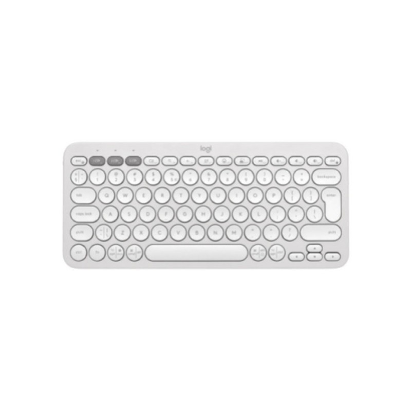 Tipkovnica Logitech Bluetooth Pebble Keys 2 K380s bela SLO gravura (920-011852) LOGITECH Tipkovnica Logitech Bluetooth Pebble Keys 2 K380s bela SLO gravura (920-011852)