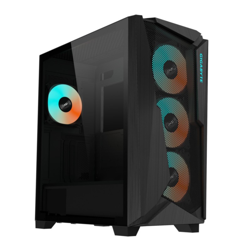Ohišje GigaByte C301 GLASS V2 ATX - črna RGB GIGABYTE Ohišje GigaByte C301 GLASS V2 ATX - črna RGB