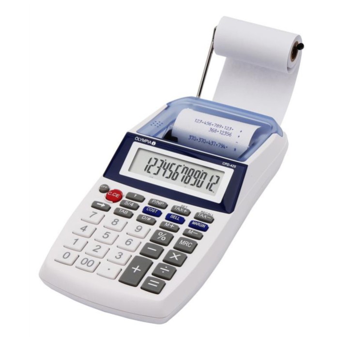 Kalkulator namizni z izpisom olympia cpd 425 Kalkulator namizni z izpisom olympia cpd 425