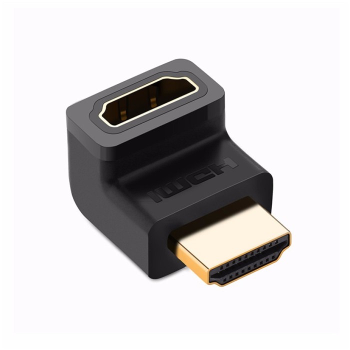 Adapter HDMI (m) => HDMI (ž) kotni GOR Ugreen HD112 (20110)