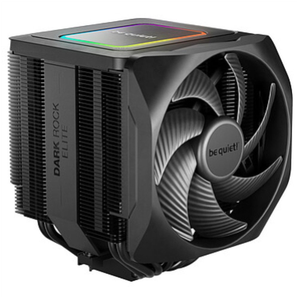 Zračni hladilnik be quiet! Dark Rock Elite - 25,8 dB 168mm RGB črna (BK037)