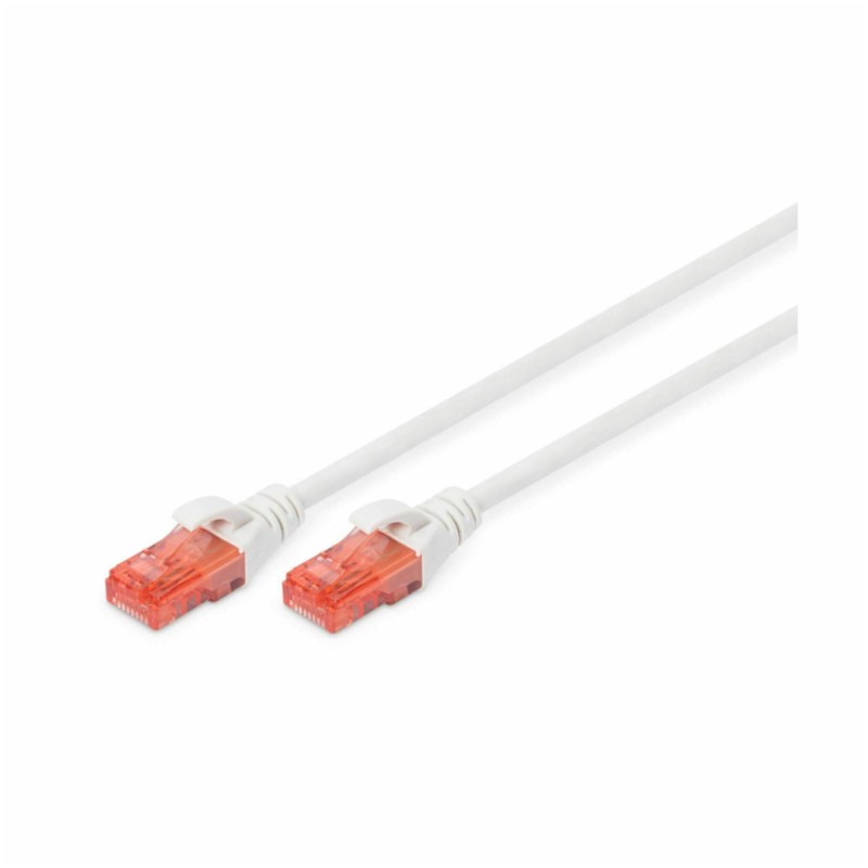 KABEL PATCH UTP Cat 6 3,00m RJ45 1Gbit Digitus - bel (DK-1617-030/WH) Digitus KABEL PATCH UTP Cat 6 3,00m RJ45 1Gbit Digitus - bel (DK-1617-030/WH)