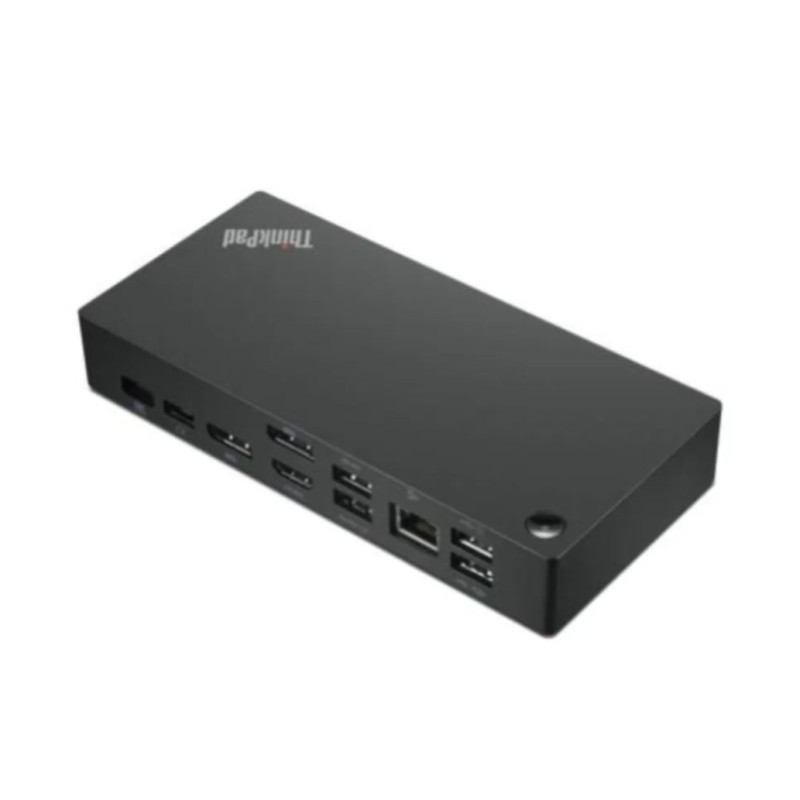 Priklopna postaja USB-C =>Lenovo ThinkPad Universal 2xDisplayPort DisplayPort HDMI 3xUSB3.2 2xUSB2.0 USB-C 90W 1xLAN Stikalo za vklop (40AY0090EU), novo Lenovo Priklopna postaja USB-C =>Lenovo ThinkPad Universal 2xDisplayPort DisplayPort HDMI 3xUSB3.2 2xUSB2.0 USB-C 90W 1xLAN Stikalo za vklop (40AY0090EU), novo