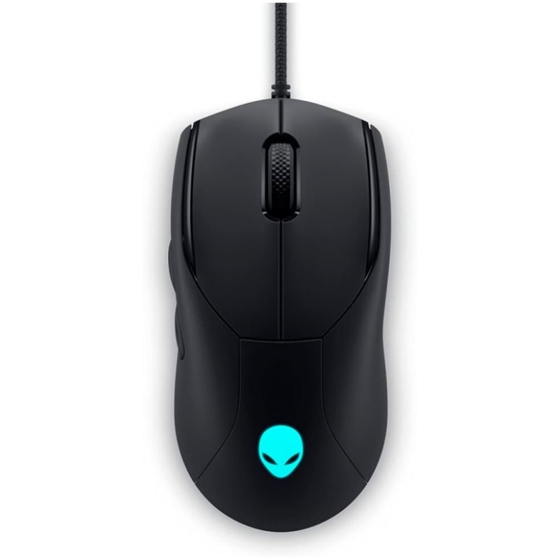 Miš Dell USB-A Alienware AW320M optična gaming 6 gumbov 19000DPI RGB črna (545-BBDS)