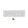 Tipkovnica brezžična + Bluetooth Logitech Signature Slim K950 US international | SLO gravura bela (920-012466) LOGITECH Tipkovnica brezžična + Bluetooth Logitech Signature Slim K950 US international | SLO gravura bela (920-012466)