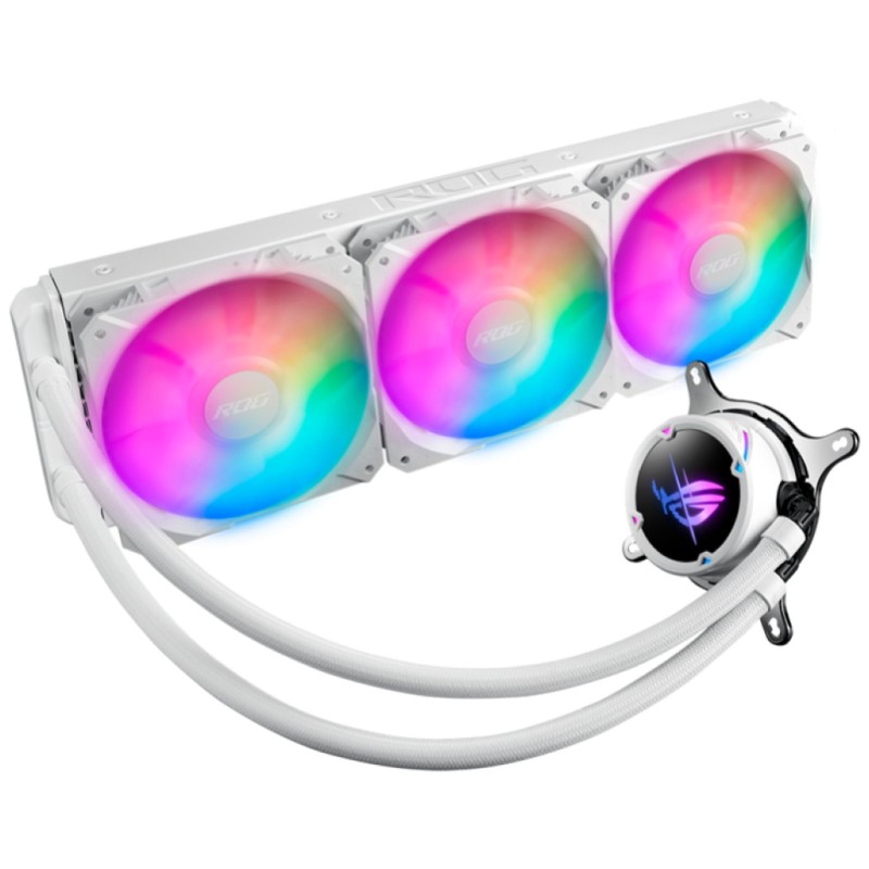 Vodno hlajenje Asus ROG Strix LC II - 360mm ARGB bela (90RC00F2-M0UAY4) ASUS Vodno hlajenje Asus ROG Strix LC II - 360mm ARGB bela (90RC00F2-M0UAY4)