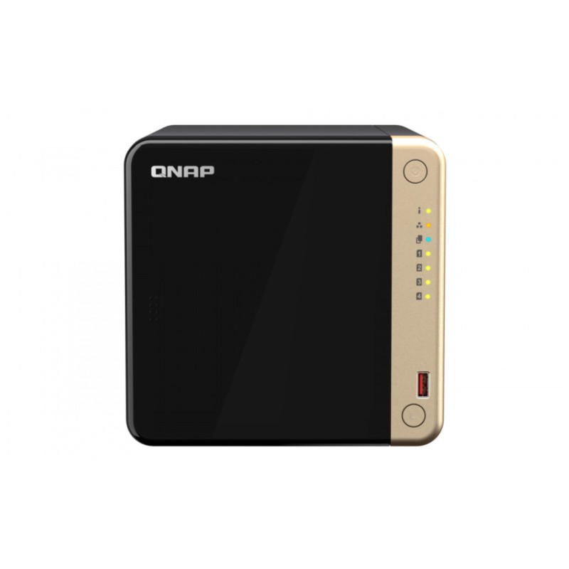 NAS ohišje QNAP TS-464-8G (8GB, Celeron N5095) All-In-One server 4x 3.5 SATA 2x M.2 NVMe SSD 4-Bay 2x2,5GBit QNAP NAS ohišje QNAP TS-464-8G (8GB, Celeron N5095) All-In-One server 4x 3.5 SATA 2x M.2 NVMe SSD 4-Bay 2x2,5GBit