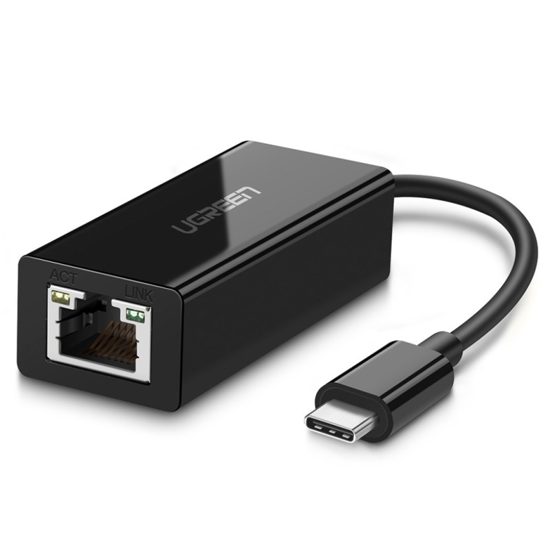 Mrežni adapter USB-C => LAN RJ45 100/1000 Ugreen gigabit (50307) UGREEN Mrežni adapter USB-C => LAN RJ45 100/1000 Ugreen gigabit (50307)