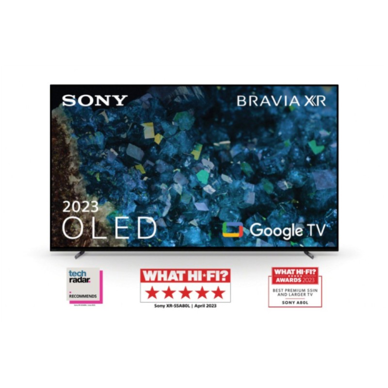TV sprejemnik Sony 55 139,7 cm XR55A80LAEP 3840x2160 OLED Google TV 4xHDMI 2xUSB BT WiFi 120Hz HDR10 Sony TV sprejemnik Sony 55 139,7 cm XR55A80LAEP 3840x2160 OLED Google TV 4xHDMI 2xUSB BT WiFi 120Hz HDR10