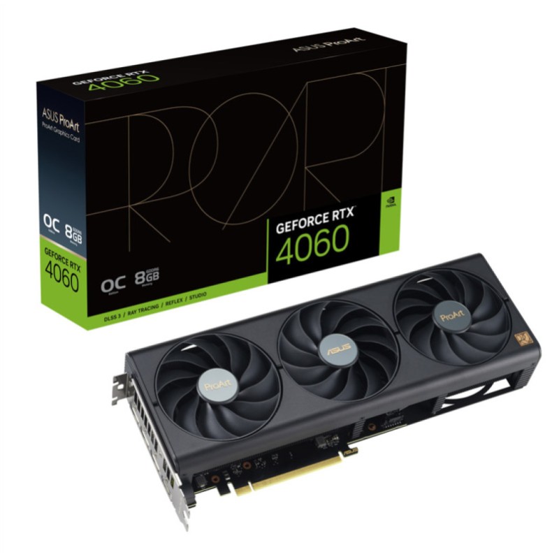 Grafična kartica nVidia RTX4060 Asus ProArt OC - 8GB GDDR6 (90YV0JM0-M0NA00) ASUS Grafična kartica nVidia RTX4060 Asus ProArt OC - 8GB GDDR6 (90YV0JM0-M0NA00)