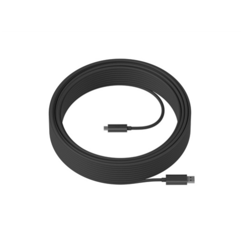 Kabel Logitech Strong USB Cable, USB 3.1, 10m, grafitna barva (939-001799)